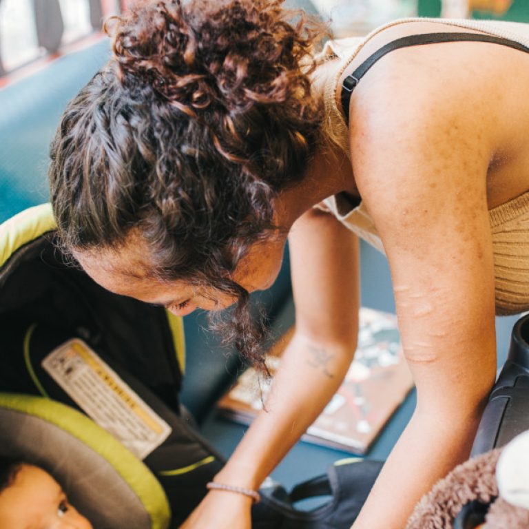 Canva - Woman Playing with Child